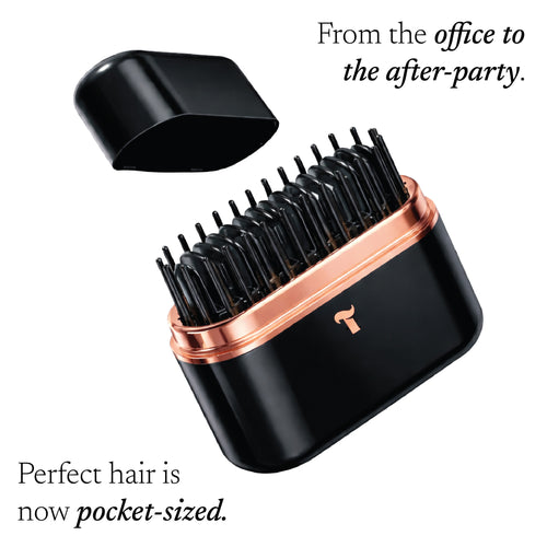 Talli Cordless Portable Hair Straightener Brush